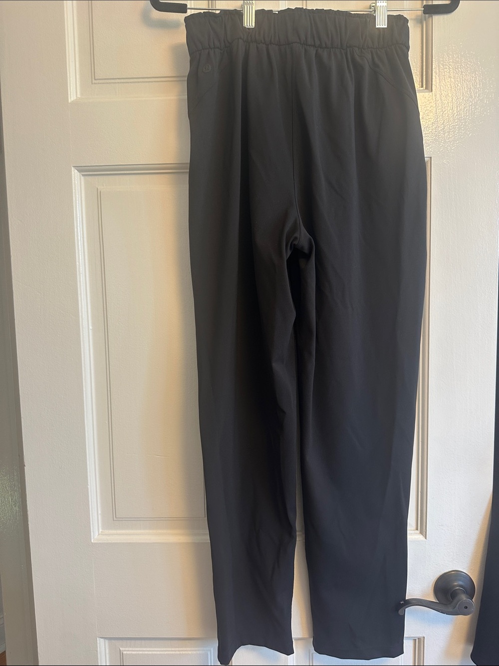 lululemon athletica women’s Black Elastic-Waist Jogger Pants size 6